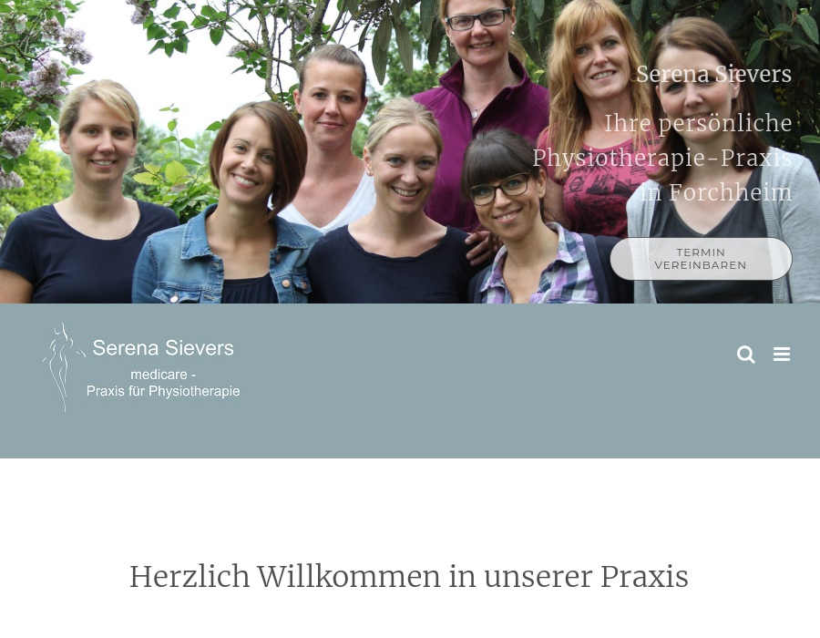 Praxis für Physiotherapie medicare Sievers Serena