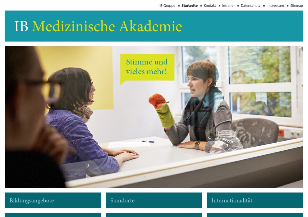 IB Medizinische Akademie ASKLEPIOS Burgseekliniken Schule für Physiotherapie