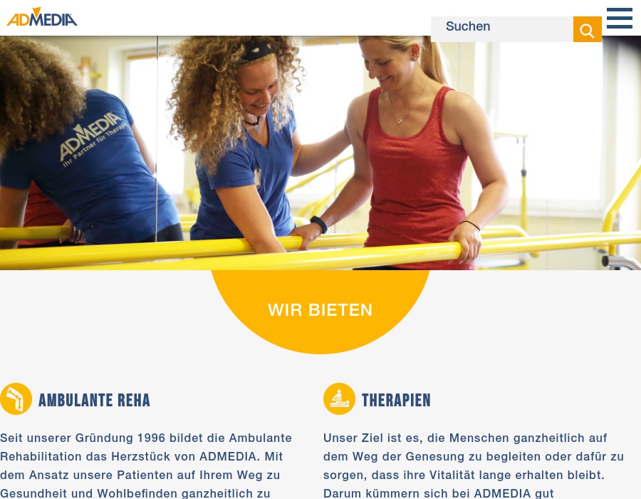 ADMEDIA Physiotherapie