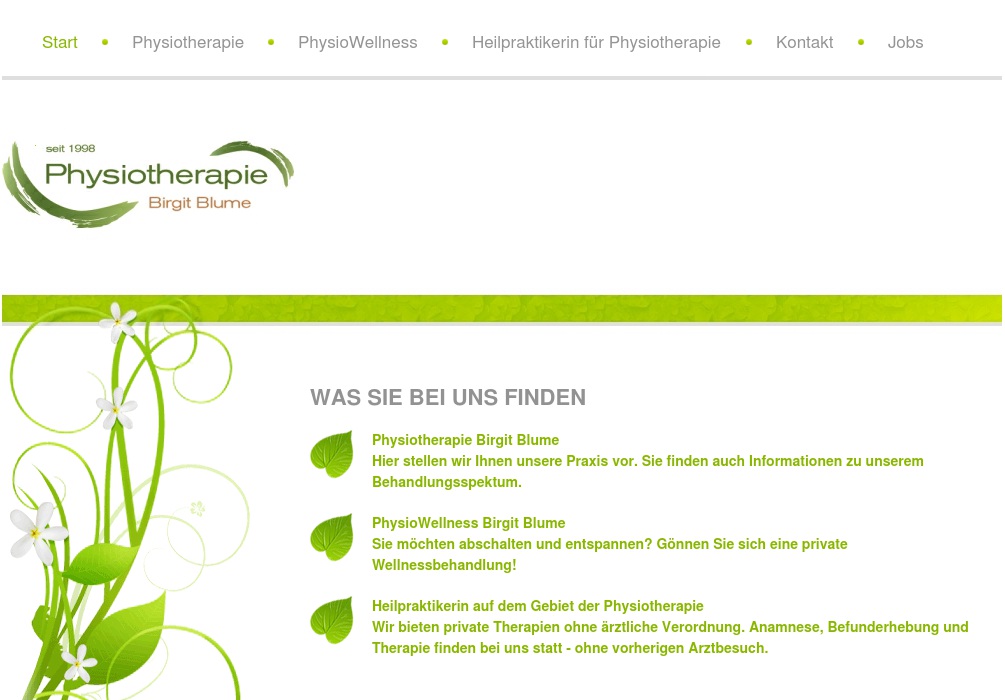 Physiotherapie Birgit Blume