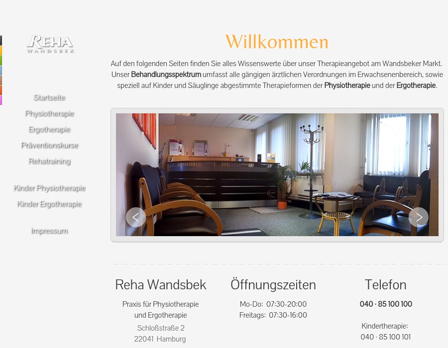 REHA Wandsbek Praxis f. Physiotherapie Iwona Gross