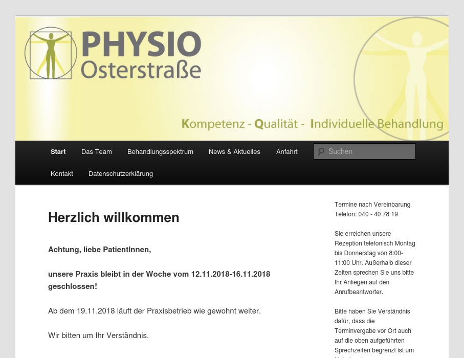 PHYSIO Osterstraße Sven Hornbostel