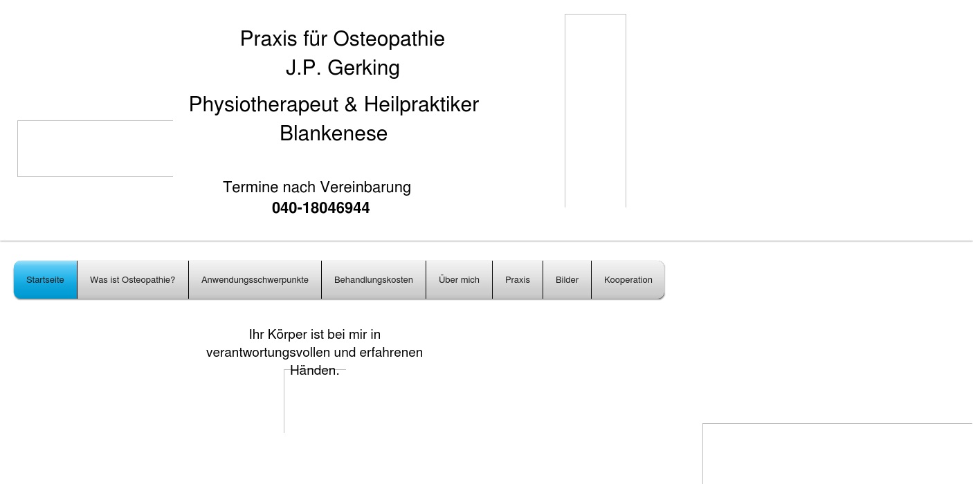 Privatpraxis für Osteopathie & Physiotherapie J.P. Gerking