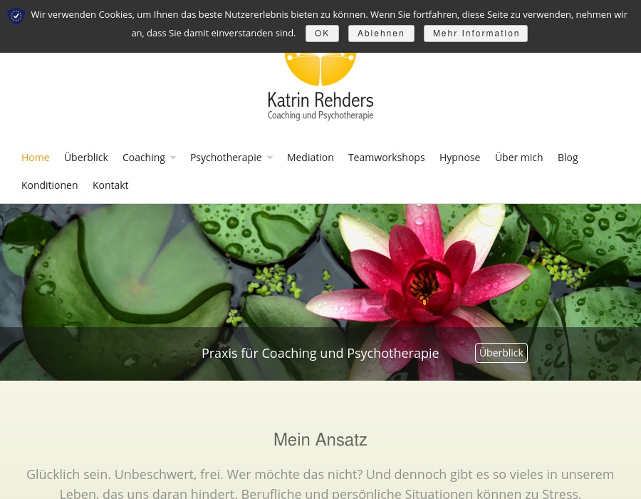 Katrin Rehders Coaching und Psychotherapie