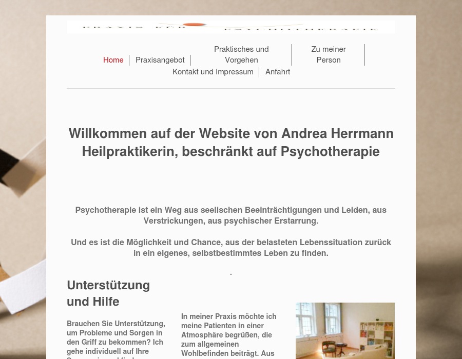 Herrmann Andrea Psychotherapie