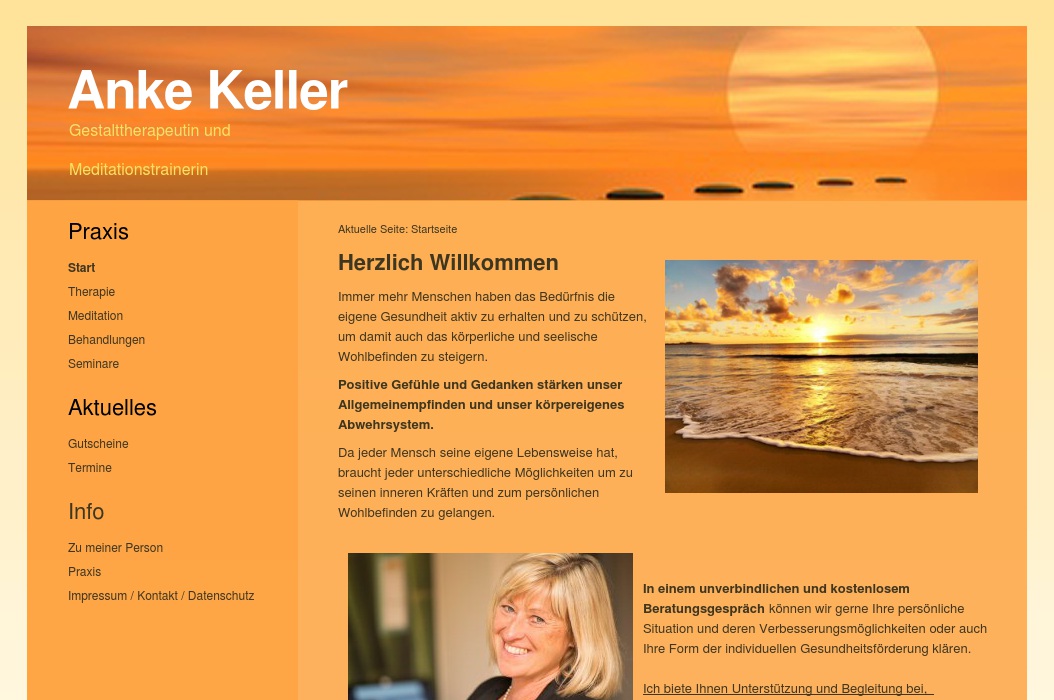 Praxis für Gesundheitsförderung Anke Keller Gestalttherapeutin Psychologische Beratung Psychotherapie