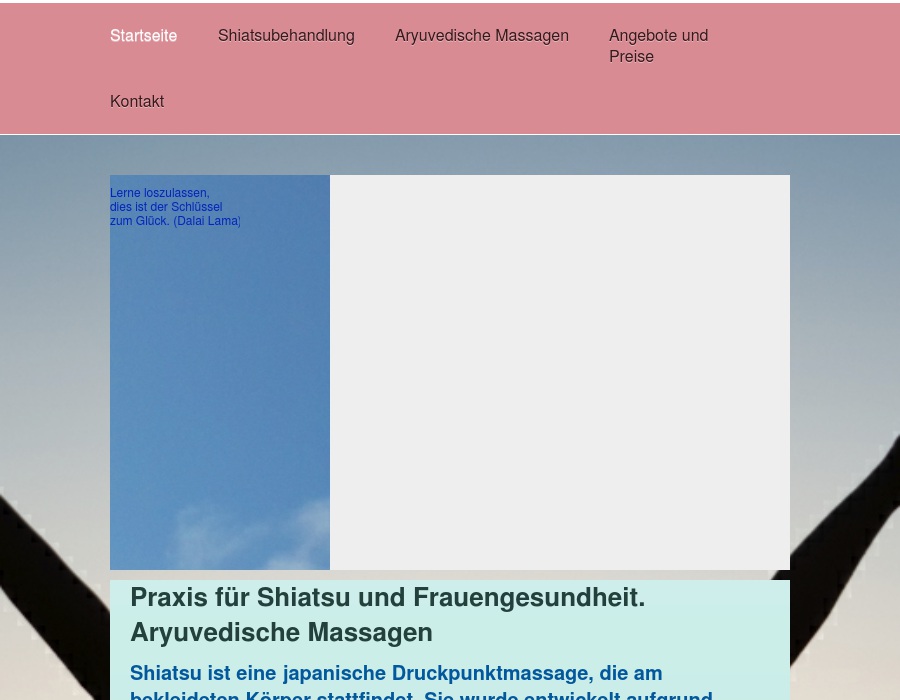 Ficht Manuela Shiatsu Praxis für Shiatsu und Frauengesundheit