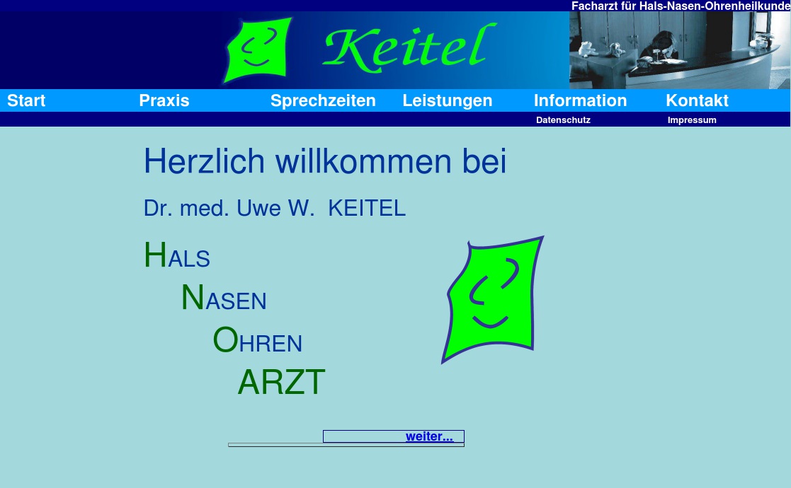 Keitel Uwe W. Dr.med. HNO-Arzt