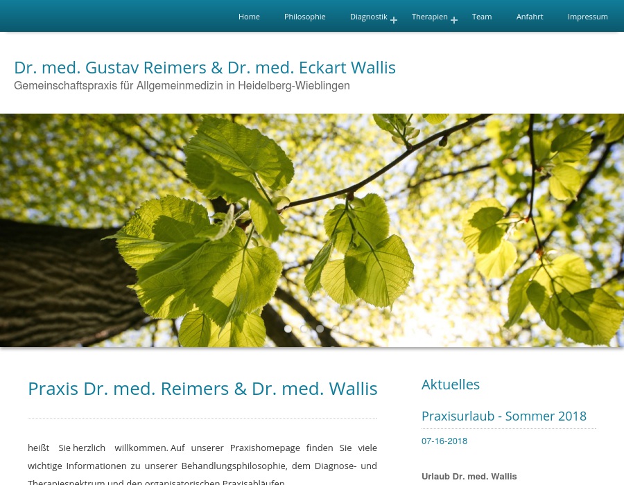 Reimers Gustav Dr., Wallis Eckardt Dr.