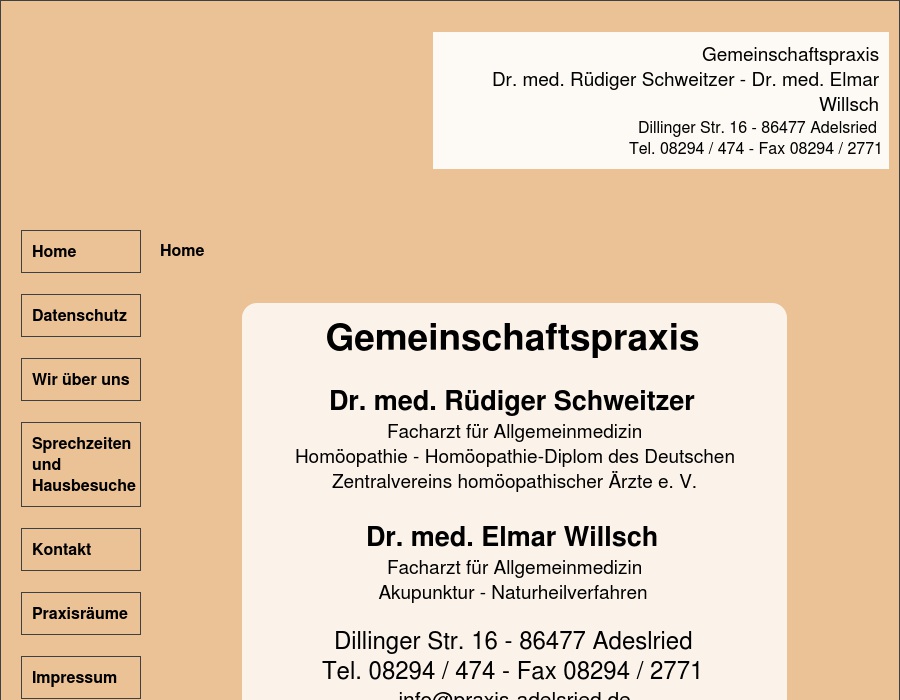 Schweitzer Rüdiger Dr.med.