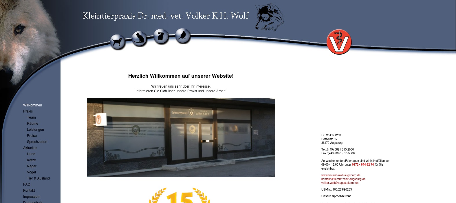 Wolf Volker Dr.med.vet