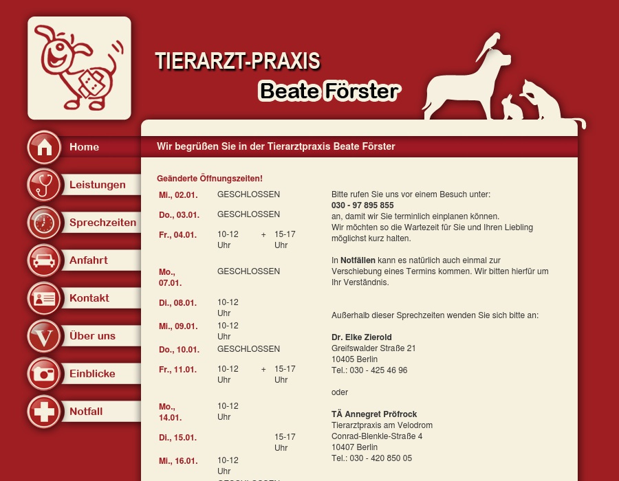 Förster, Beate, Tierarzt-Praxis