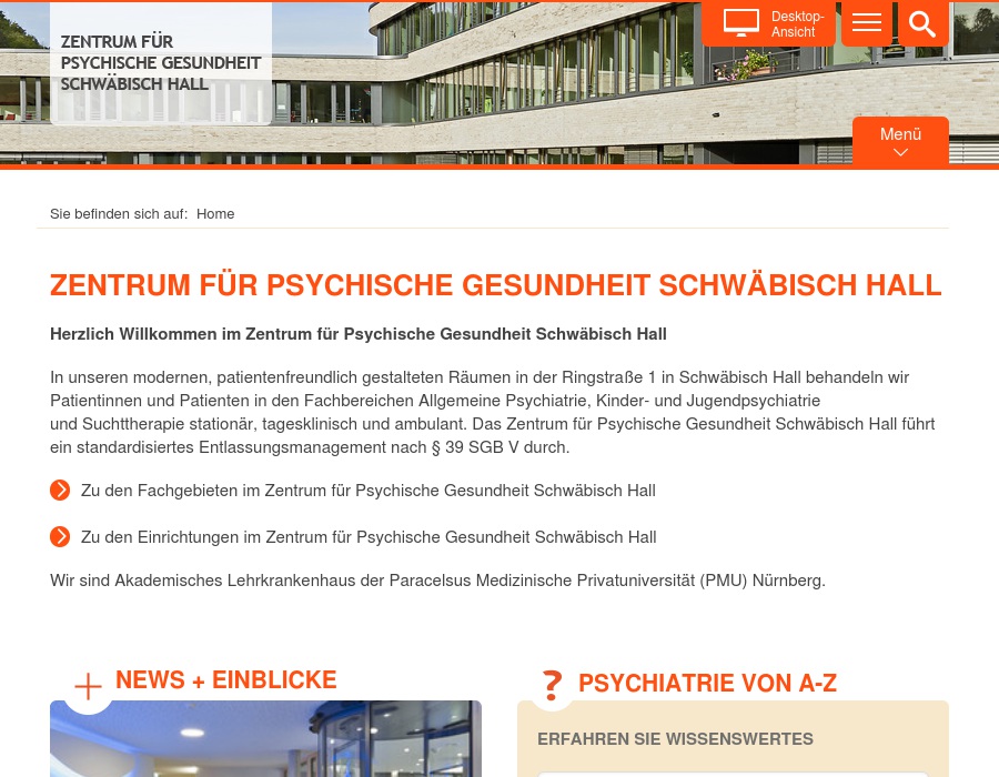 Psychiatrie Schwäbisch Hall gGmbH