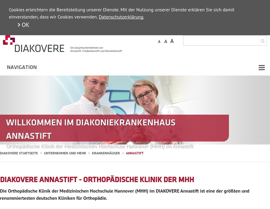 DIAKOVERE Annastift  