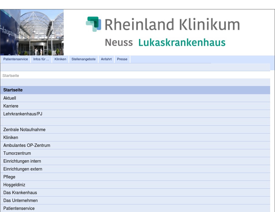 Städtische Kliniken Neuss - Lukaskrankenhaus - GmbH