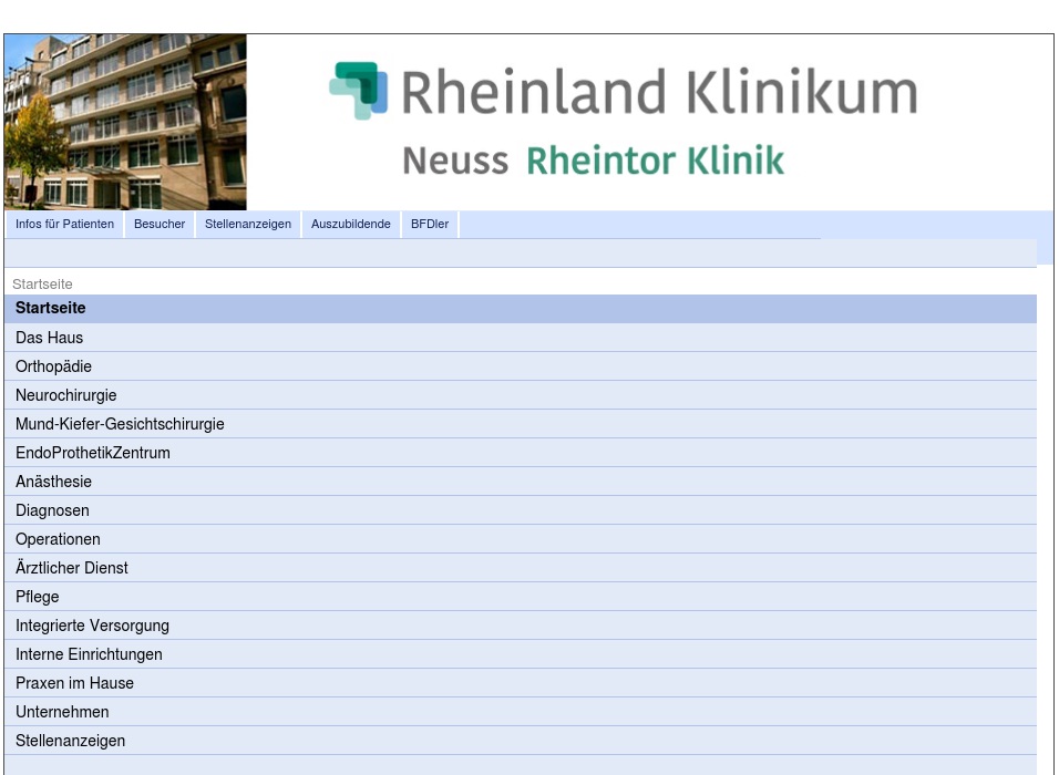 Rheintor Klinik Städtische Kliniken Neuss - Lukaskrankenhaus - GmbH