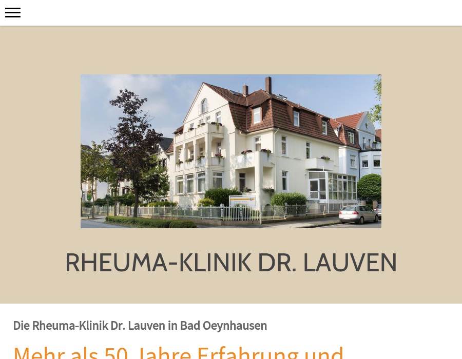 Rheuma-Klinik Dr. Lauven