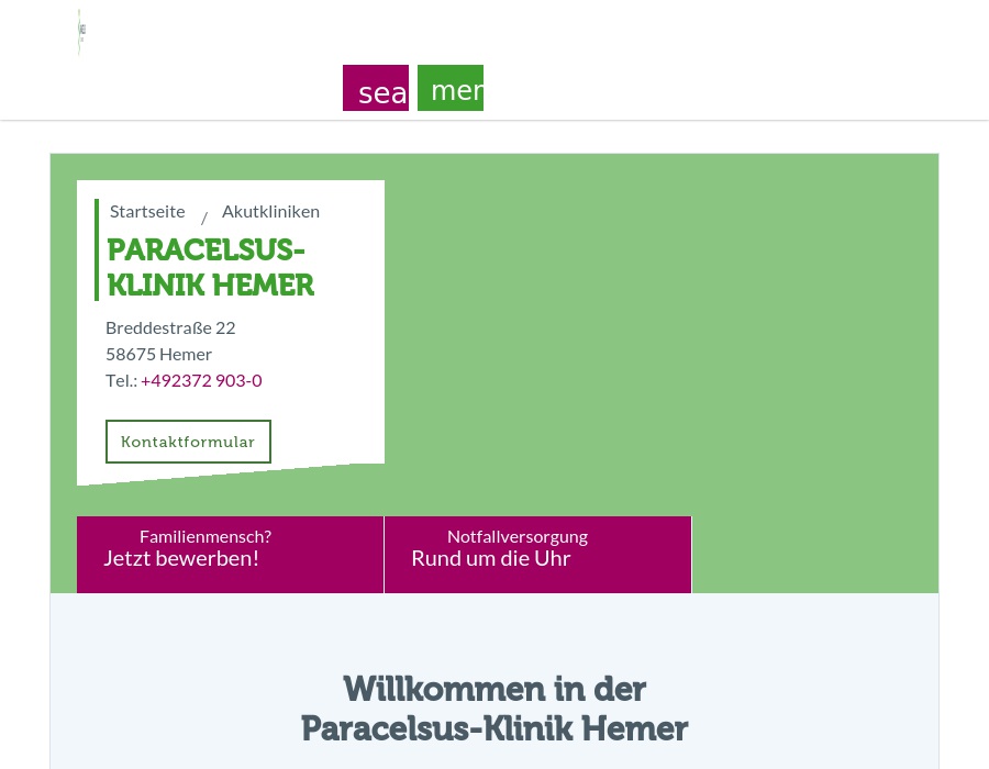 Paracelsus-Klinik Hemer GmbH