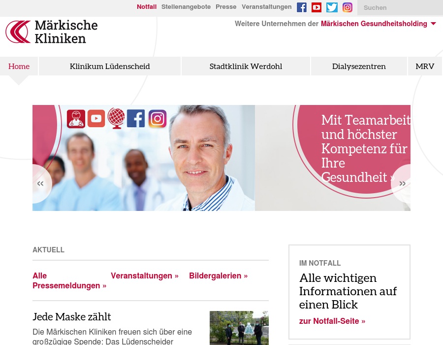 Marienhospital Letmathe, Märkische Kliniken GmbH