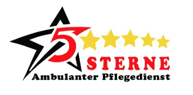 Logo: 5 STERNE Ambulanter Pflegedienst GbR