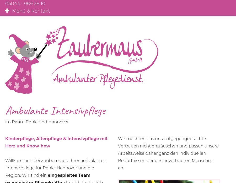 Zaubermaus AIP und Pflegeservice