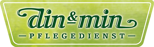 Logo: Pflegedienst "din & min" Cornelia Buchmüller & Juliane Bunsen GbR