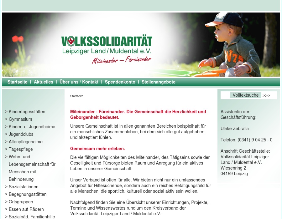 Volkssolidarität Sozialstation Lützschena