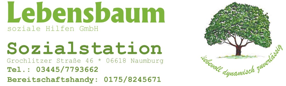 Logo: Lebensbaum - Soziale Hilfen GmbH Sozialstation