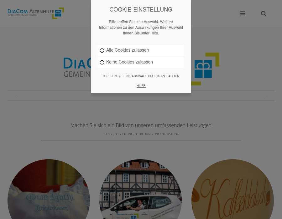 Diakoniestationen DiaCom Altenhilfe gGmbH