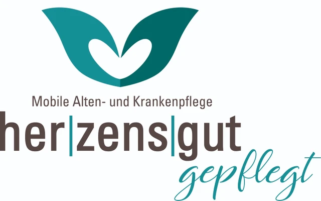 Logo: her|zens|gut gepflegt