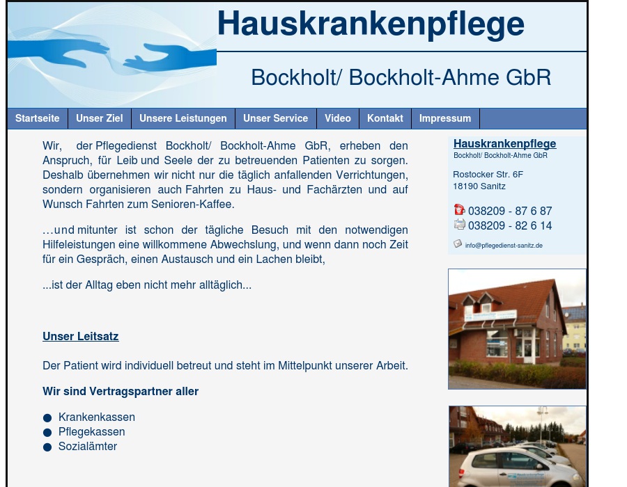 Hauskrankenpflege Bockholt/Bockholt-Ahme GbR Inh. Anke Bockholt-Ahme