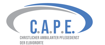 Logo: C.A.P.E.  christlicher ambulanter Pflegedienst der Elbvororte GmbH