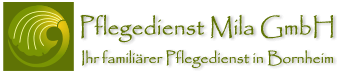 Logo: Pflegedienst Mila Branislav Tomic