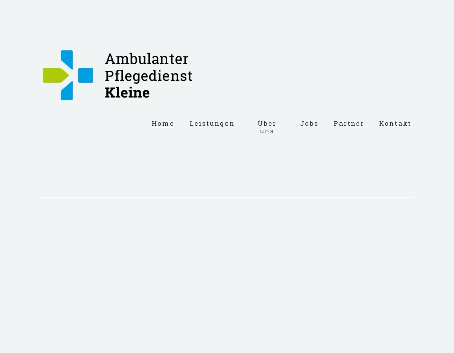 Ambulanter Pflegedienst Kleine