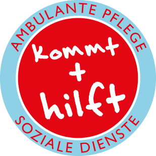 Logo: kommt + hilft