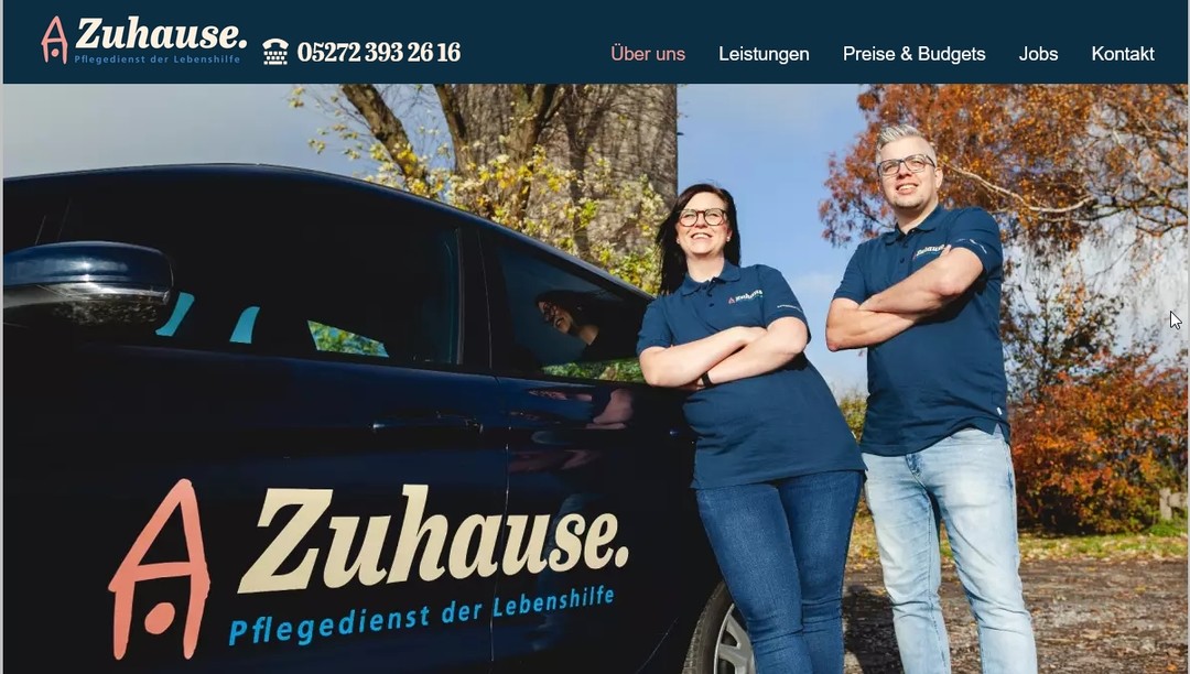 Zuhause. Pflegedienst der Lebenshilfe