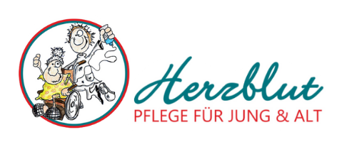 Logo: Herzblut Pflege für Jung und Alt Inh. Kathleen Dürre