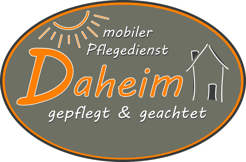 Logo: Daheim gepflegt & geachtet