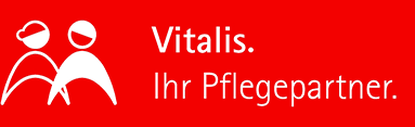 Logo: Vitalis. Ihr Pflegepartner.  Olaf Krieger