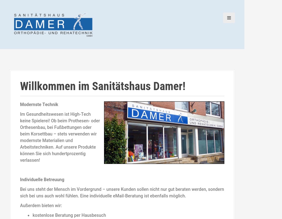 Sanitätshaus Damer