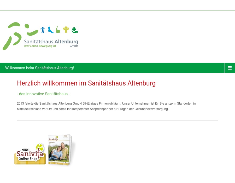 Sanitätshaus Altenburg GmbH Beratungsstelle